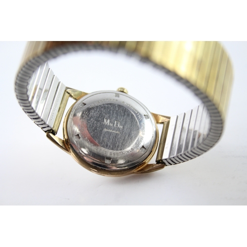 465 - Vintage Mudu Double-Matic Gold Tone Watch Automatic WATCH RUNS