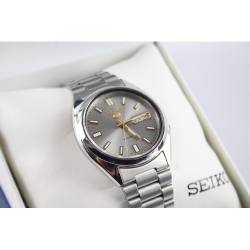 482 - Seiko 5 Steel Watch Automatic WATCH RUNS