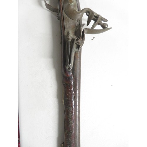 405 - Antique Flintlock Pistol