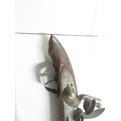 405 - Antique Flintlock Pistol