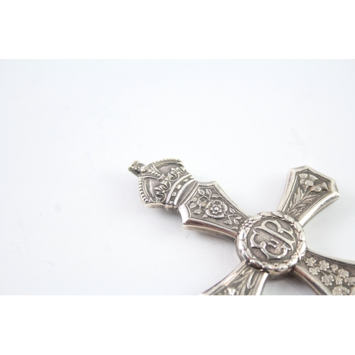 320 - Vintage 1952 Sheffield Sterling Silver Royal Sword Form Letter Opener (58g)