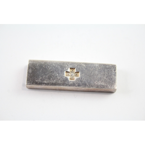 335 - .999 Fine Silver Hallmarked 2000 Birmingham Ingot / Bar (31g)