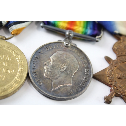 382 - WW1 1914-15 Star Medal Trio 2336 Cpl-Sgt W.J Adams Army Cyclist Corps x 3