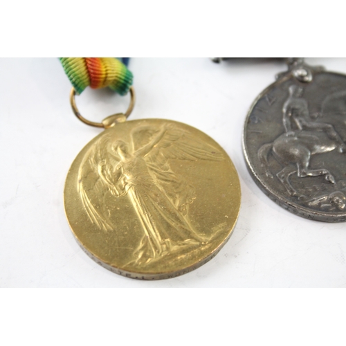 383 - WW1 1914-15 Star Medal Trio 8433 Pte L. Swanwick N.Staffs Regt x 3