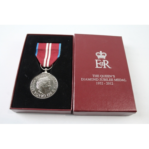 389 - Boxed ERII Queens 2012 Diamond Jubilee Medal