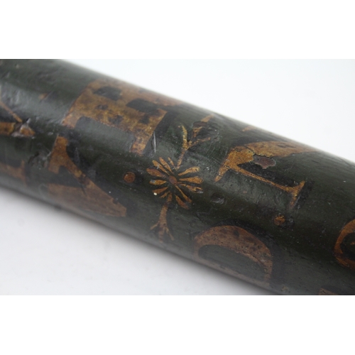 390 - Antique William IV Painted Police Truncheon