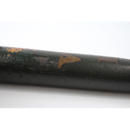 390 - Antique William IV Painted Police Truncheon