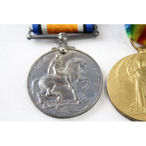 393 - WW1 Medal Pair, SWB & Shrapnel 87665 Pte T.W Shepherd L.Pool Regt Badge B183379