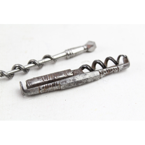 416 - Vintage Corkscrews Novelty Spirals Breweriana x 2