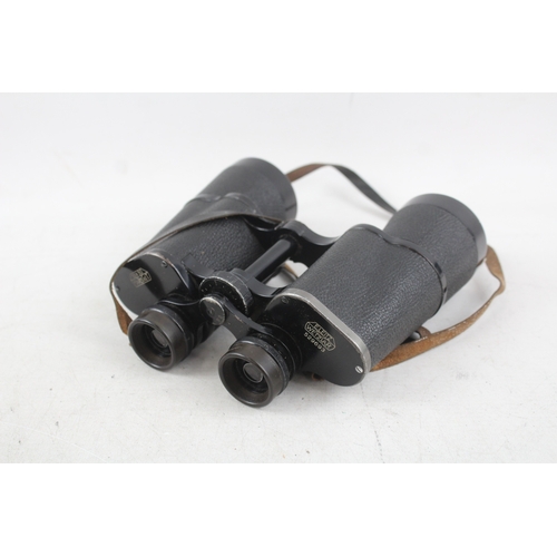 434 - Vintage E. Leitz Wetzlar Mardixit 10x50 Binoculars Working w/ Original Case