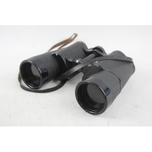 434 - Vintage E. Leitz Wetzlar Mardixit 10x50 Binoculars Working w/ Original Case