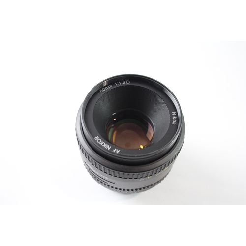 436 - Nikon AF Nikkor 50mm F/1.8D Vintage Autofocus Camera Lens Working