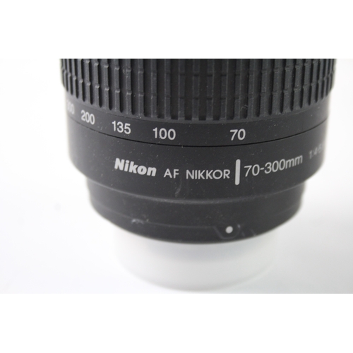 440 - Nikon AFS Nikkor 70-300mm F/4-5.6 Vintage Autofocus Camera Lens Working