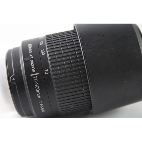 440 - Nikon AFS Nikkor 70-300mm F/4-5.6 Vintage Autofocus Camera Lens Working