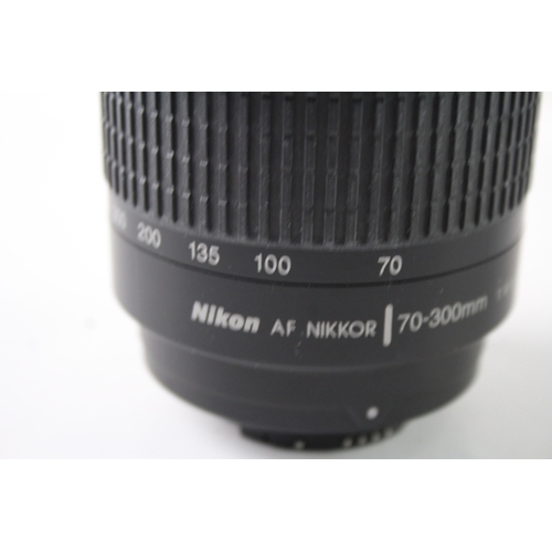 443 - Nikon AF Nikkor 70-300mm F/4-5.6 Vintage Autofocus Camera Lens Working