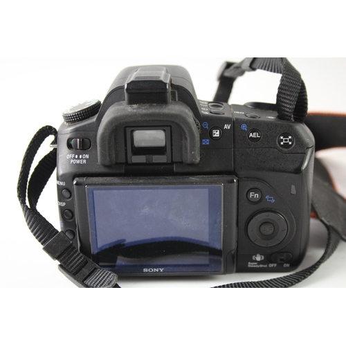 445 - Sony A300 DSLR Digital Camera Body Only Working w/ Strap & Body Cap