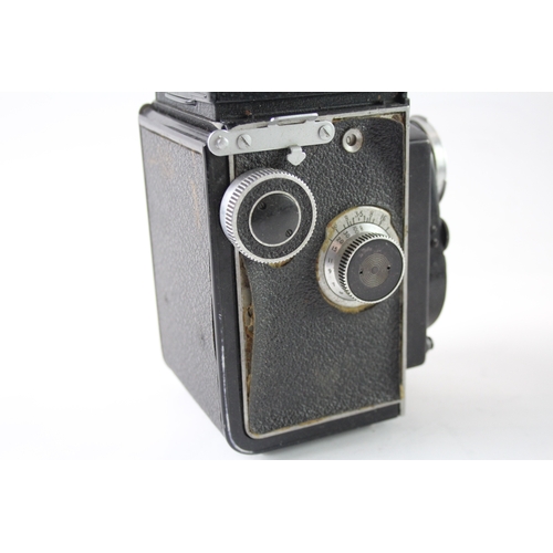 446 - MPP Microcord Medium Format Twin Lens Camera Working w/ 77.5mm Lens