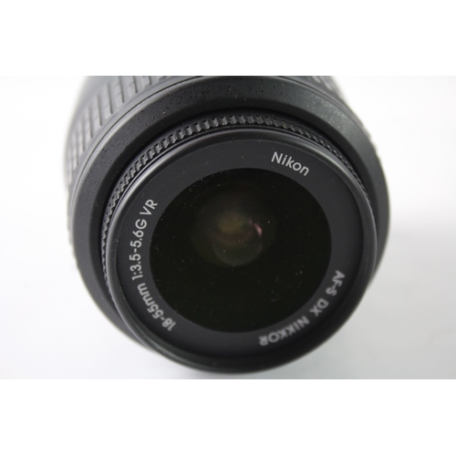 447 - Nikon AFS Nikkor 18-55mm F/3.5-5.6 Vintage Autofocus Camera Lens Working