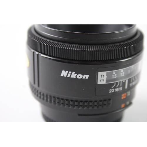 449 - Nikon AF Nikkor 50mm F/1.8 Vintage Autofocus Camera Lens Working