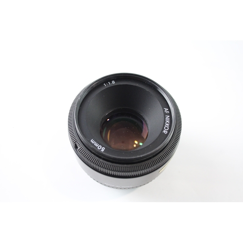 449 - Nikon AF Nikkor 50mm F/1.8 Vintage Autofocus Camera Lens Working