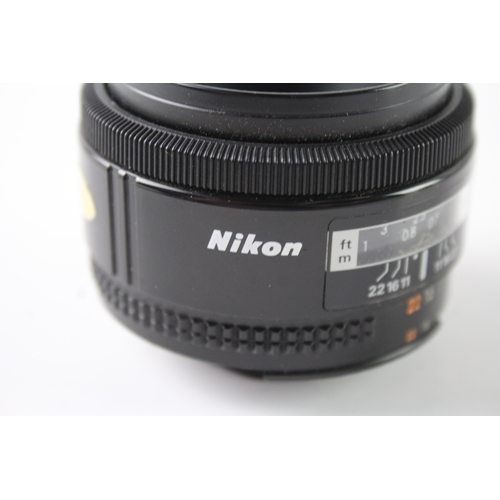 454 - Nikon AF Nikkor 50mm F/1.8 Vintage Autofocus Camera Lens Working