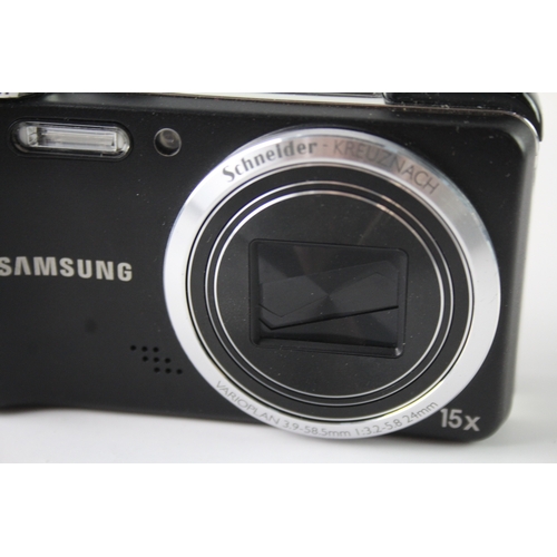 457 - Samsung WB650 Digital Compact Camera Working w/ 15x Optical Zoom Lens