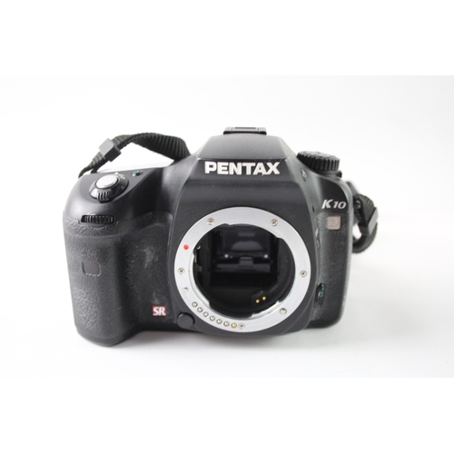 459 - Pentax K10D DSLR Digital Camera Body Only Working w/ Strap