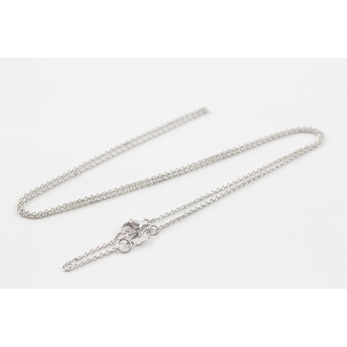 88 - 18ct white gold Georg Jenson necklace (2.5g)