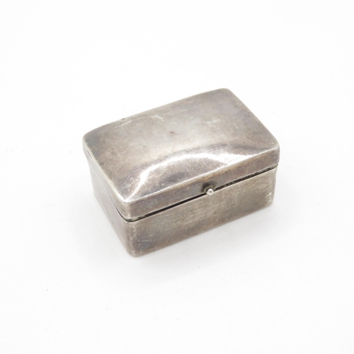 375 - 5 x Antique silver pill boxes