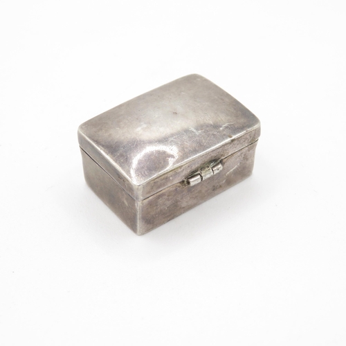 375 - 5 x Antique silver pill boxes