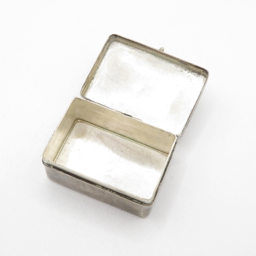 375 - 5 x Antique silver pill boxes