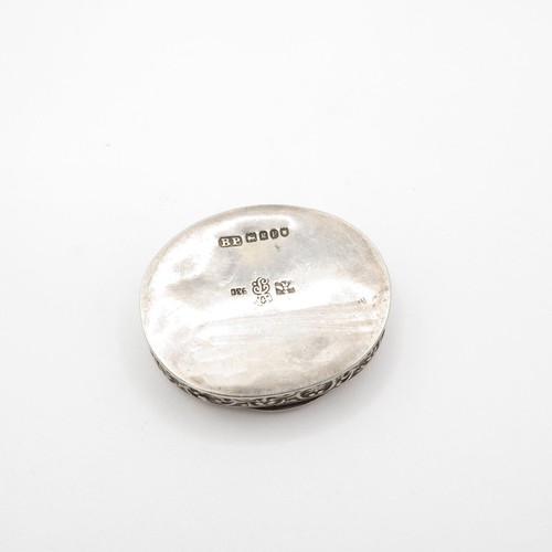 375 - 5 x Antique silver pill boxes