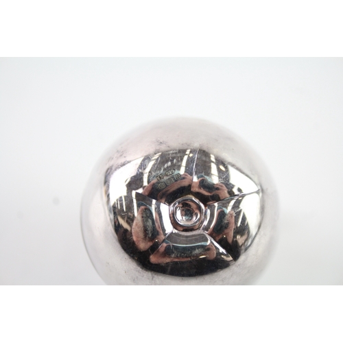 322 - Greggio .925 Sterling Silver Italian Novelty Apple Pill / Trinket Box (30g)