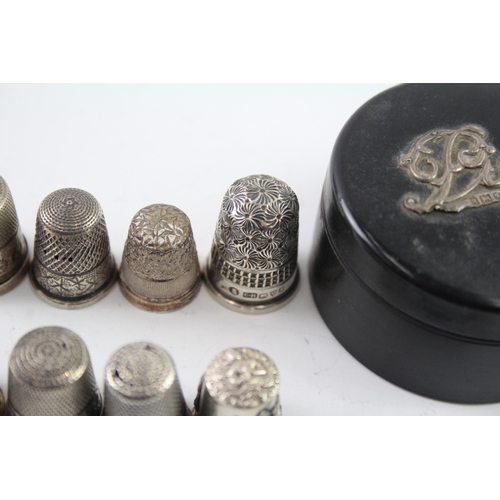 353 - Antique / Vintage .925 Sterling Silver Haberdashery Inc Charles Honer (47g)