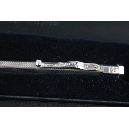 495 - YARD O LED Hallmarked 2000 .925 Sterling Silver Propelling Pencil Boxed (27g)