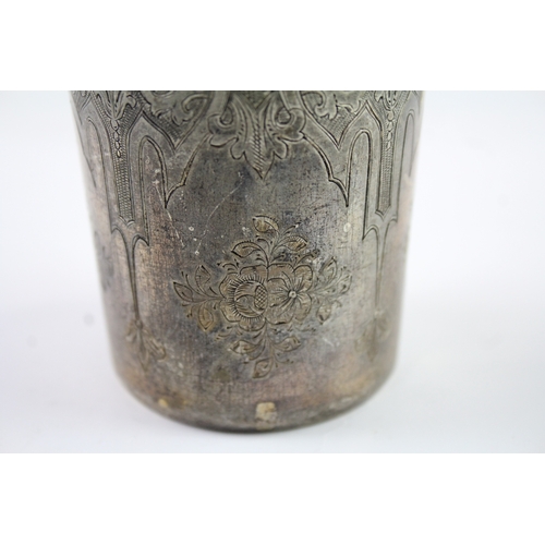 359 - Antique / Vintage Stamped .840 Russian Silver Beaker / Drinking Cup (106g)