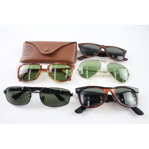 409 - Rayban Sunglasses/Cases x 5