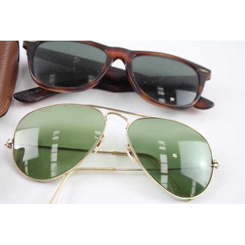 409 - Rayban Sunglasses/Cases x 5