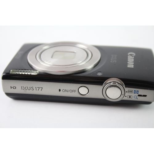 442 - Canon IXUS 177 Digital Compact Camera Working w/ Canon 8x Lens