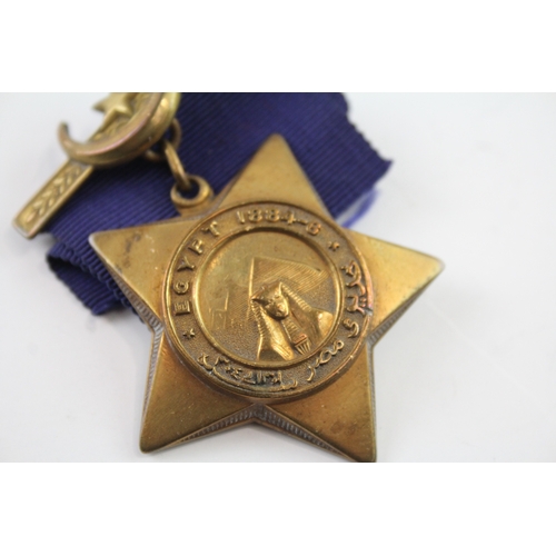 385 - Victorian Egypt 1884-6 Khedives Star Medal