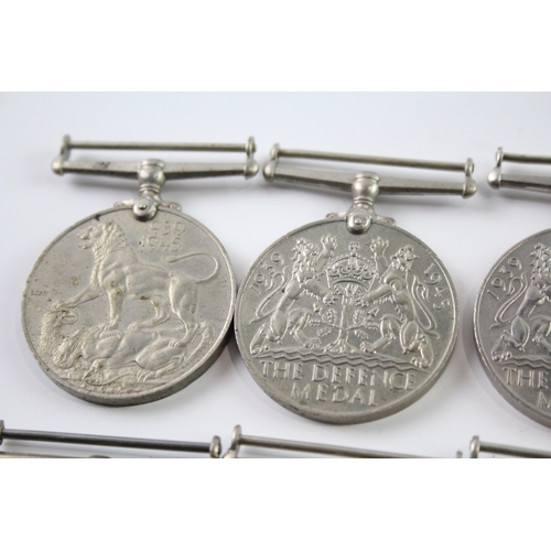 398 - WW2 War & Defence Medals x 10