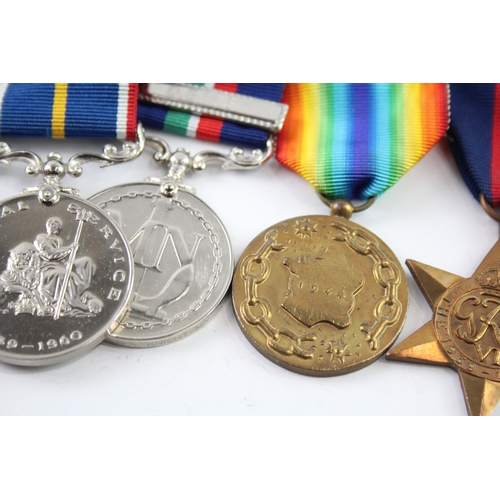 405 - Mounted WW2-Normandy Veterans Medal Group Inc France & Germany Star Group