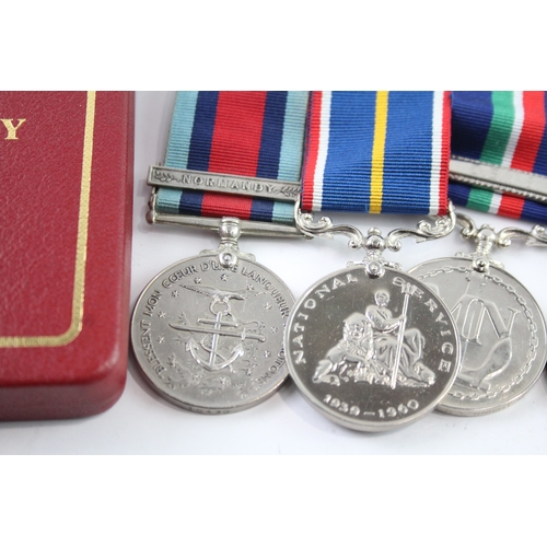 405 - Mounted WW2-Normandy Veterans Medal Group Inc France & Germany Star Group