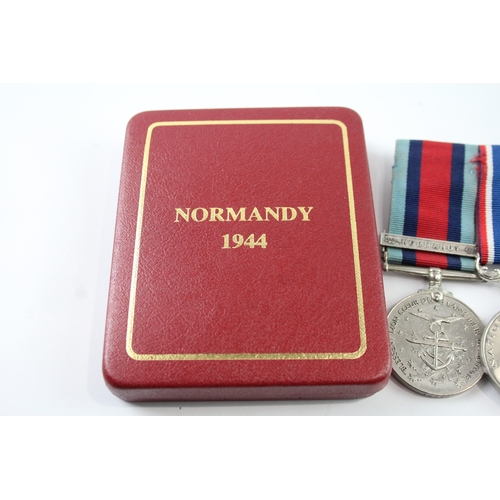 405 - Mounted WW2-Normandy Veterans Medal Group Inc France & Germany Star Group