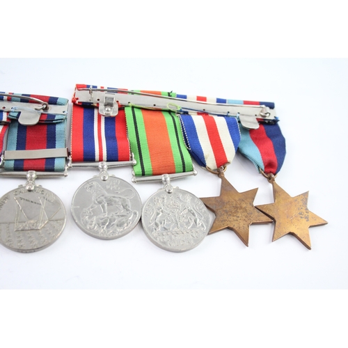 405 - Mounted WW2-Normandy Veterans Medal Group Inc France & Germany Star Group