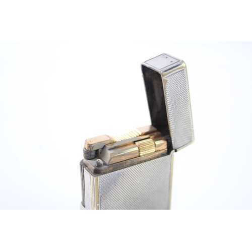 410 - St Dupont Silver Plated Lighter