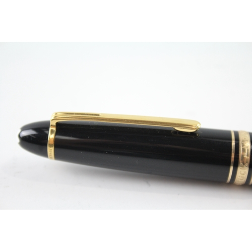 498 - Montblanc Meisterstuck Black Ballpoint Pen / Biro WRITING - PY2042544