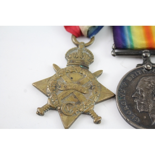 333 - Mounted WW1 1914-15 Star Trio S-10918 Pte JH Williams Gordons