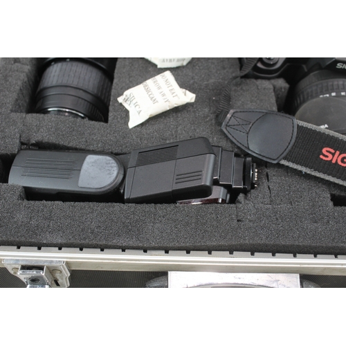 385 - Sigma SD9 DSLR Digital Camera Working Inc Sigma 17-35mm F/2.8-4 & Case