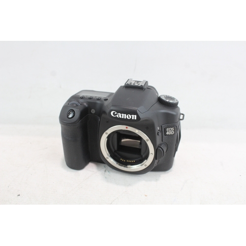 393 - Canon EOS 40D DSLR Digital Camera Body Only w/ Case